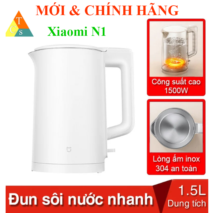 Bình Ấm Đun Siêu Tốc Lock&Lock 1.7L EJK738WHT, Xiaomi N1 (Mã SP: Lock&Lock 1.7L EJK738WHT)