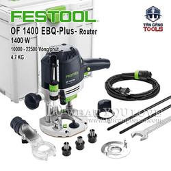 Máy Phay Festool Of 1400 EBQ-Plus Cốt 8 - 12.7 mm 1400W (576208)