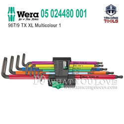 Bộ Lục Giác 9 Chi Tiết 967/9 TX XL Multicolour 1 Wera 05024480001