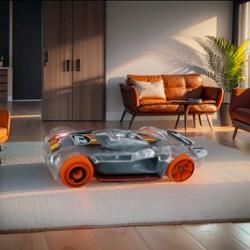 Xe ô tô đua siêu tốc độ nhanh như chớp