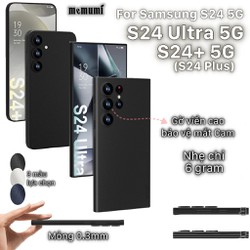 Ốp Lưng Siêu Mỏng Memumi Cho Samsung Galaxy S24 Ultra, S24 Plus, S24, Ốp Mỏng Chỉ 0.3mm - Sendo - Filo Shop