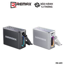 Loa Karaoke Bluetooth Remax RB-M51 Kèm 2 Micro LED RGB Max 120W