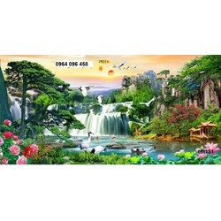 Tranh gạch 3d ốp tường ngoài trời - 32XVC