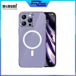 Ốp Lưng Cho iPhone 15 Pro Max, 15 Pro, iPhone 15, 15 Plus Memumi Trong Suốt Hỗ Trợ Sạc Không Dây MagSafe - Sendo - Filo Shop