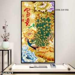 Tranh ốp lát 3d trang trí phòng khách sang trọng