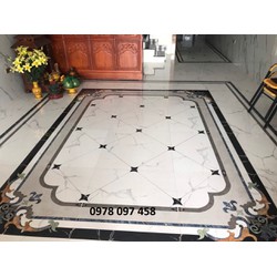 Thảm gạch men dán nền nhà