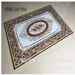 Thảm gạch lát nền 3d phòng khách sang trọng