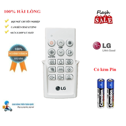 Remote Điều khiển điều hòa LG 1&2 chiều Inverter AKB- Hàng mới chính hãng Fullbox LG 100% Tặng kèm Pin + Đế treo tường