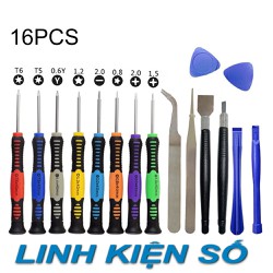 BỘ TUA VÍT ĐA NĂNG 16 MÓN CHUYÊN CUNG CẤP SỬA CHỮA ĐIỆN THOẠI,THIẾT BỊ ĐIỆN TỬ