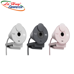 Webcam L.o.g.i.t.e.c.h Brio Micro 300 FHD 1080P (Đen/Hồng/Trắng)
