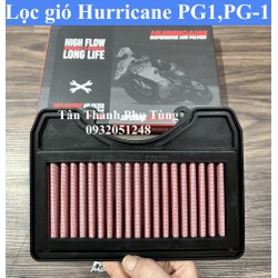Lọc gió Hurricane PG1,PG-1, Sirius Fi( 2013-2022) chính hãng (8212)