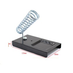 Đế gác mỏ hàn vuông gác mỏ hàn cách nhiệt tiện lợi, có chỗ để bọt biển