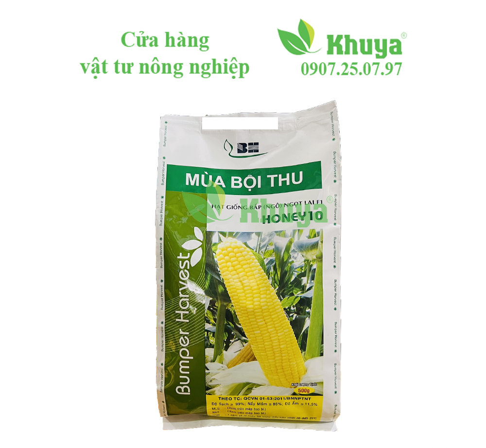 Hình ảnh Hạt giống Bắp Ngô Ngot Lai F1 Honey 10 gói 500gr