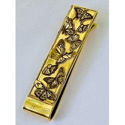 Kẹp tiền hoa văn hình bướm