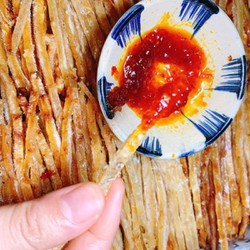 Cá thiều que tẩm 500g.