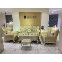 BỘ SOFA 123 DÁT VÀNG TÂN CỔ ĐIỂN NHẬP KHẨU 9901B-DV