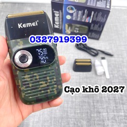 Máy cạo khô tăng tốc KEMEI 2027 - máy cạo râu