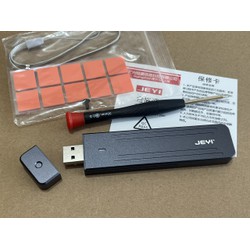 BÁN BOX ĐỌC SSD NVME FULL NHÔM - ĐẦU KẾT NỐI USB 3.2 10GB HÀNG NEW CHÍNH HÃNG - CÓ HỘP