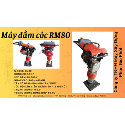 Máy đầm cóc RM80