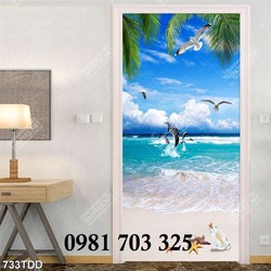 Gạch tranh cảnh biển 3D đẹp