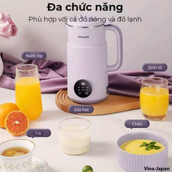 Máy Làm Sữa Hạt, Máy Nấu Sữa Hạt dung tích 800ml - 8 Chức Năng Xay Nấu Tiện Lợi