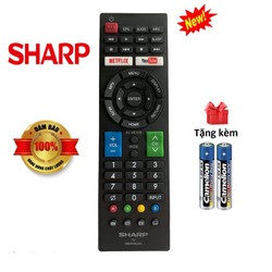 Điều khiển tivi Sharp GB234WJSA - Hàng tốt remote tivi sharp smart rimot tv sharp gb234wjsa mót tivi sharp 40LE380X 60UA6500X 50sa5500x 40SA5500X