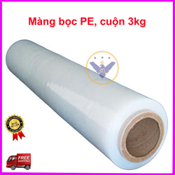 Màng chít PE 3kg bọc hàng - giải pháp đóng gói hiệu quả, bảo vệ toàn diện hàng hóa