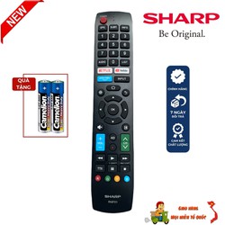 Điều khiển tivi Sharp Smart RNF01 hàng zin theo máy tương thích 4T-C55CJ2X 2T-40CE1X remote tivi sharp C55CJ2X rimot tivi sharp 40CE1X mót tivi sharp