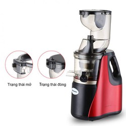 Máy Ép Chậm HONGXIN RH312 - Máy ép chậm trái cây cổ bình to, Tặng kèm 2 cốc đựng + Bàn chải vệ sinh máy
