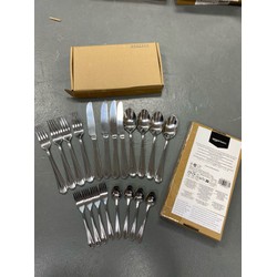 Bộ dao , thìa ăn phở , dĩa 20 món chính hãng Amazon Basics Mỹ Model : B07GJK11H7