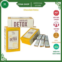 Chocolate Detox - Traphaco Sapa - Hộp 12 gói - Thanh lọc cơ thể, cona shop