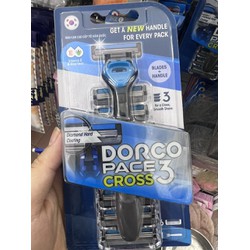 Dao Cạo Râu Dorco Đa Lưỡi Thép Không Rỉ