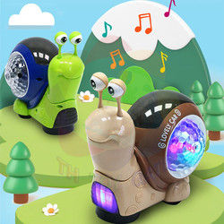 Đồ chơi ốc sên tinh nghịch bò phát nhạc ánh sáng vui nhộn cho bé yêu