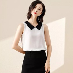 Áo sơ mi nữ trơn, A4482 áo nữ công sở thanh lịch, áo nữ công sở full size 40-90kg