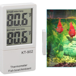 Nhiệt Kế Điện Tử Mini Đo Nhiệt Độ Nước Bể Cá Màn LCD, Công Cụ Thử Nhiệt Độ Nước Chính Xác