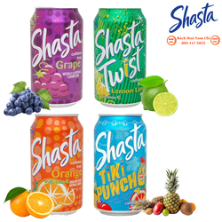 [TÁCH LẺ] Nước Ngọt Mỹ SHASTA 355ML - HÀNG MỸ