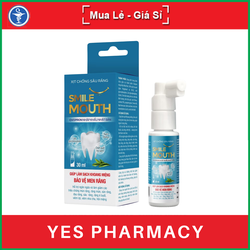 Xịt chống sâu răng Smile Mouth giúp làm sạch răng nướu, giúp ngừa mảng bán hôi miệng ê buốt răng - 30mL - YES Pharmacy