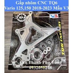 Gấp nhôm TQ6 CNC Vario 125,150 2018-2023 Mẫu V3