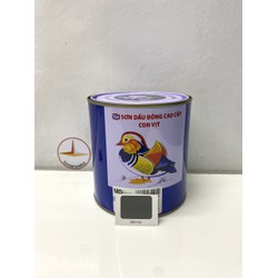 Sơn dầu cao cấp TOA hiệu Con Vịt màu xám MD192 _800ML