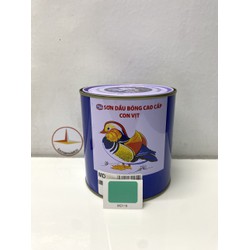 Sơn dầu cao cấp TOA hiệu Con Vịt màu xanh MD118 _800ML