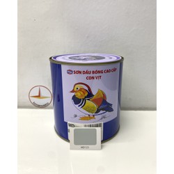 Sơn dầu cao cấp TOA hiệu Con Vịt màu xám MD125 _800ML
