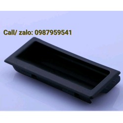 Tay nắm nhựa đen LS537-2 85mm- Tay nắm tủ nhựa đen- Tay cầm nhựa LS537-2