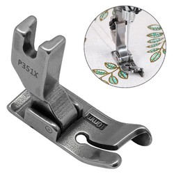CHÂN VỊT P351X CÓ GỜ, mí diễu, mí túi, mí khóa, mí cạp kiểu mới dùng cho máy may 1 công nghiệp (1 cái) đủ size