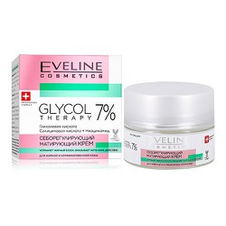 KEM DƯỠNG DA TÁI TẠO, GIẢM THÂM MỤN HIỆU QUẢ EVELINE GLYCOL THERAPY 7% 50ML HÀNG CHUẨN NGA