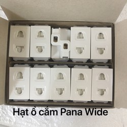 Hạt ổ cắm đơn panasonic - WEV1081-7SW