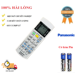 REMOTE Điều khiển điều hòa Panasonic 2 chiều Inverter ECONAVI- Hàng chính hãng mới 100% Tặng kèm Pin CHUẨN LOGO HÃNG