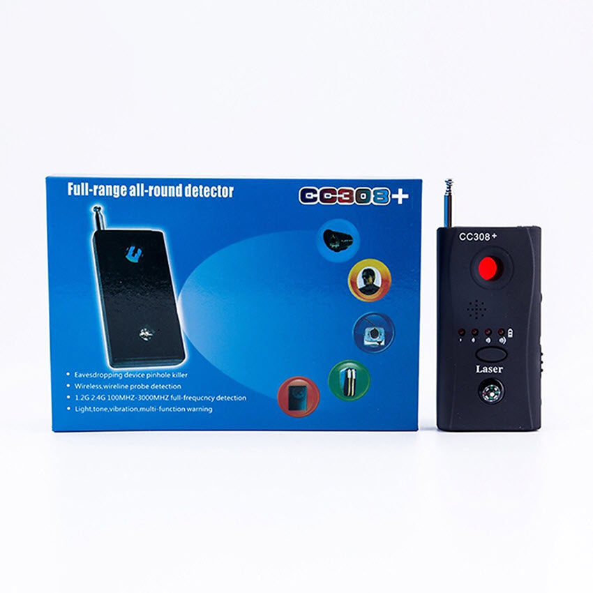 Máy phát hiện camera và máy ghi âm CC308+ (Mã SP: Máy phát hiện camera CC308+)
