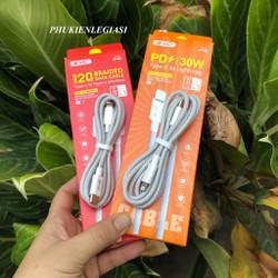Cáp sạc PD C to C và C to Aining công suất cao sạc nhanh SYC LP10