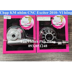 Chụp cóc công tơ mét/ cóc KM Exciter 2010, Sirius Nhôm CNC nguyên khối - Vĩ hồng