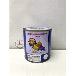 Sơn dầu cao cấp TOA hiệu Con Vịt màu trắng MD111 _800ML